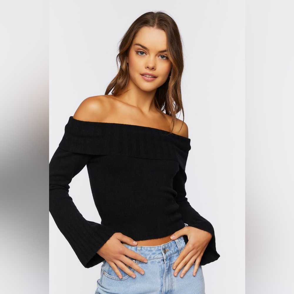 Forever 21 Off the Shoulder Sweater